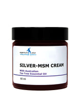 Load image into Gallery viewer, Silver-MSM Cream with Australian Wild Crafted Tea Tree (3 size options)