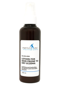Silver-MSM Lotion for Dry Eczema (3 size options)