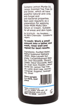 Load image into Gallery viewer, Silver-MSM Mollu-Skin Body Wash with Lemon Myrtle (2 size options)