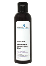 Load image into Gallery viewer, Silver-MSM Psoriasis Shower Gel 2in1 with Australian Tea Tree Essential Oil (2 size options)