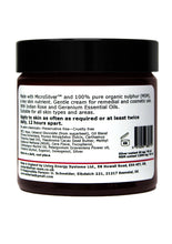 Load image into Gallery viewer, Silver-MSM Cream with Indian Rose and Geranium Essential Oils (2 size options)
