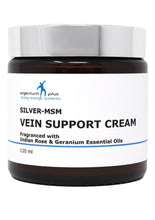 Load image into Gallery viewer, Silver-MSM Vein Support Cream with Indian Rose and Geranium (2 Size options)