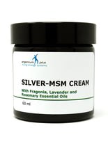 Load image into Gallery viewer, Silver-MSM Cream with Fragonia, Lavender and Rosemary 3 x 60ml - Special Offer Price!!!
