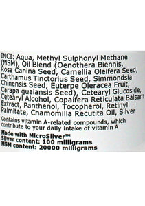 Silver-MSM Acne Rosacea Lotion (2 size options)