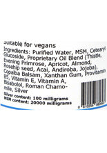 Load image into Gallery viewer, Silver-MSM Lotion for Acne Prone Skin (2 size options)
