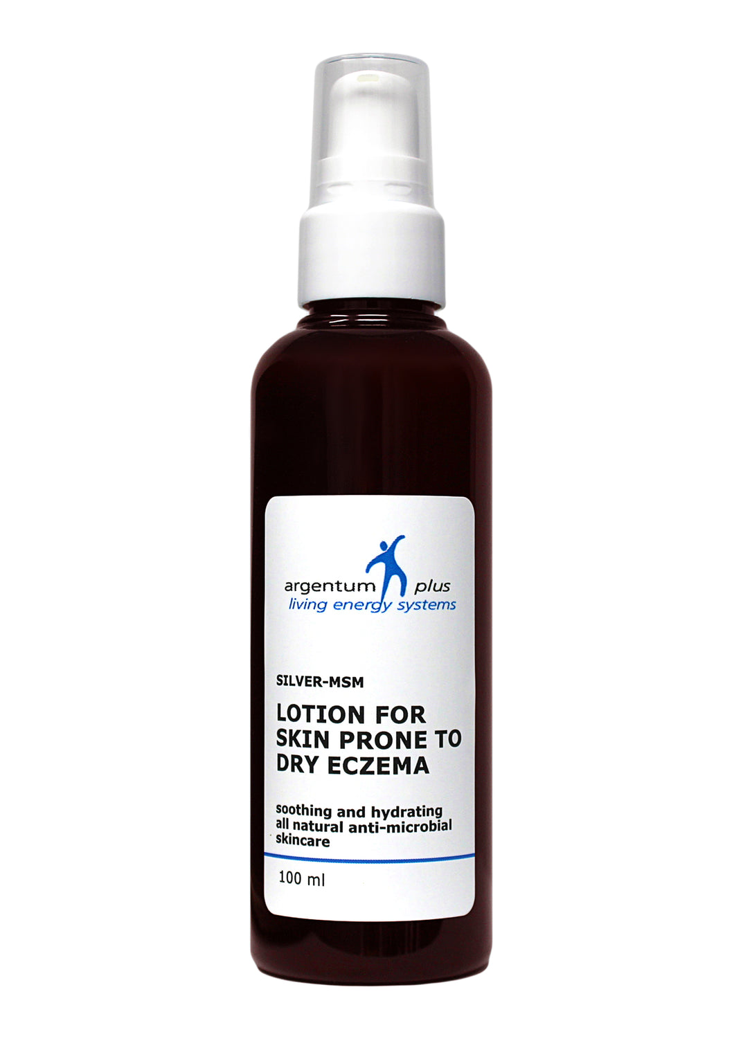 Silver-MSM Lotion for Dry Eczema (3 size options)