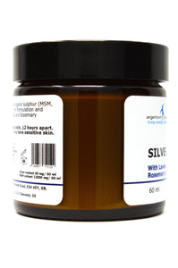 Silver-MSM Cream with Lavender, Fragonia and Rosemary Essential Oils (2 Size Options)