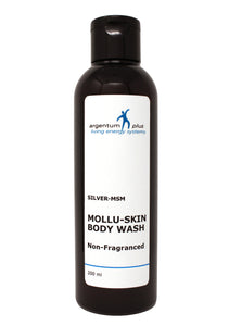 Silver-MSM Mollu-Skin Body Wash Non-Fragranced (2 size options)