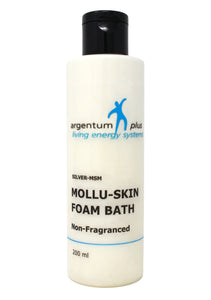 Silver-MSM Mollu-Skin Foam Bath Non-Fragranced (2 size options)