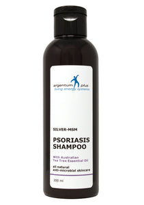 Silver-MSM Psoriasis Shampoo with Australian Tea Tree (2 size options)