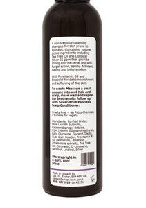 Silver-MSM Psoriasis Shampoo with Australian Tea Tree (2 size options)