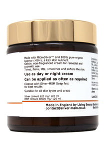 Silver-MSM Regeneration Cream 5-in-1 - 3 x 120ml - Special Offer Price!!!