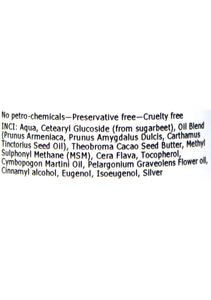 Silver-MSM Cream with Indian Rose and Geranium Essential Oils (2 size options)