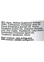 Load image into Gallery viewer, Silver-MSM Seb Derm Cream Non-Fragranced | For skin prone to seborrheic dermatitis (2 size options)
