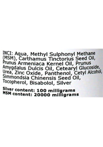 Silver-MSM Seb Derm Cream Non-Fragranced | For skin prone to seborrheic dermatitis (2 size options)