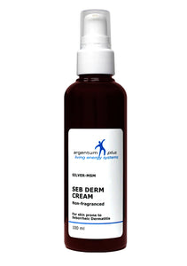 Silver-MSM Seb Derm Cream Non-Fragranced | For skin prone to seborrheic dermatitis (2 size options)