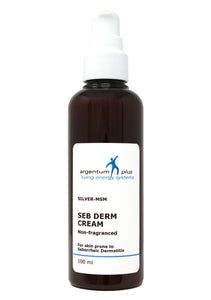 Silver-MSM Seb Derm Cream Non-Fragranced | For skin prone to seborrheic dermatitis (2 size options)