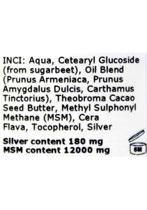 Triple Strength Silver-MSM Cream (2 size options)