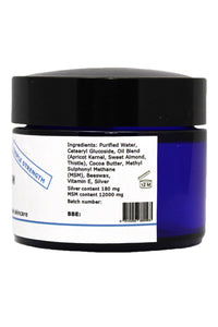 Silver-MSM Cream Triple Strength (2 size options)