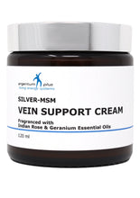 Load image into Gallery viewer, Silver-MSM Vein Support Cream with Indian Rose and Geranium (2 Size options)
