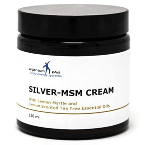 Silver-MSM Cream with Lemon Myrtle (4 size options)
