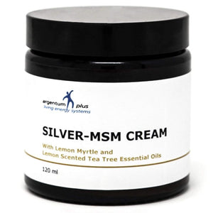 Silver-MSM Cream with Lemon Myrtle 3 x 120ml - Special Offer Price!!!