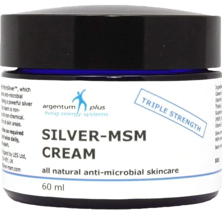 Silver-MSM Cream Triple Strength 3 x 60ml - Special Offer Price!!!