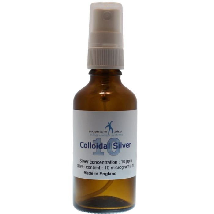 argentum plus Colloidal Silver 10ppm (50ml) (2 dispenser options)