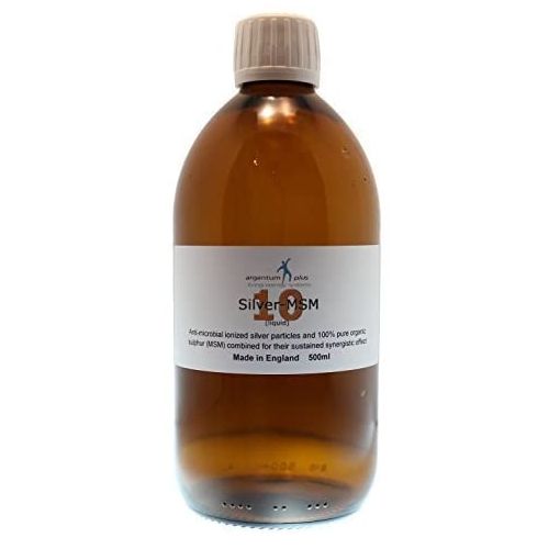 argentum plus Silver-MSM Liquid 10ppm (2 size options)