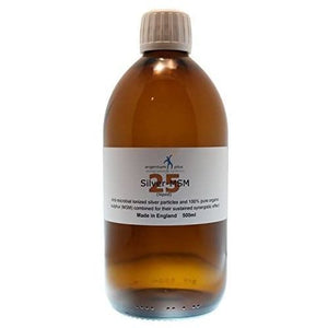 argentum plus Silver-MSM Liquid 25ppm (2 size options)