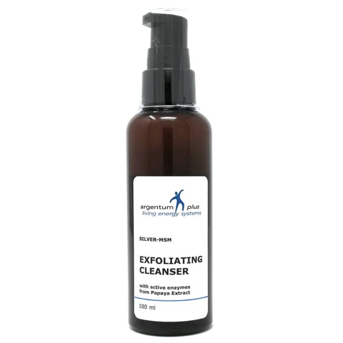Silver-MSM Exfoliating Cleanser (2 size options)