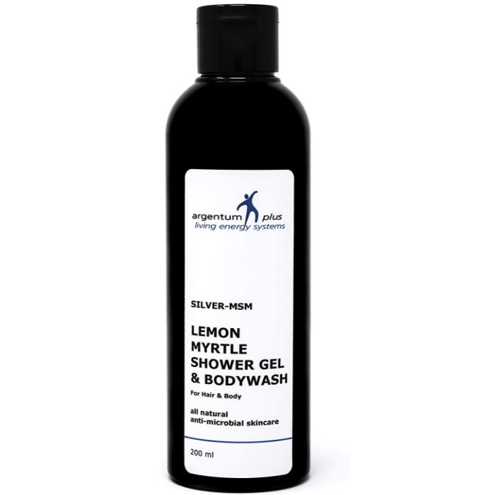 Silver-MSM Lemon Myrtle Shower Gel and Body Wash (2 size options)