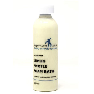 Silver-MSM Lemon Myrtle Foam Bath (2 size options)
